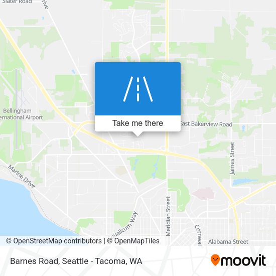 Mapa de Barnes Road