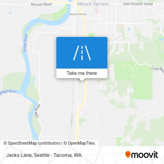 Mapa de Jacks Lane