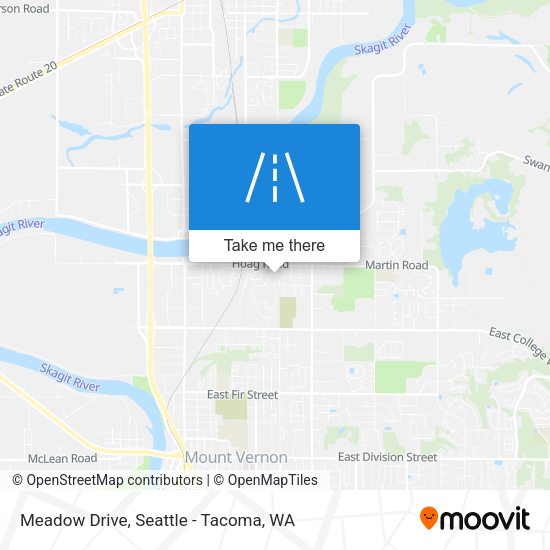 Meadow Drive map