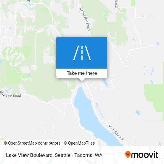 Mapa de Lake View Boulevard