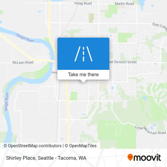 Mapa de Shirley Place