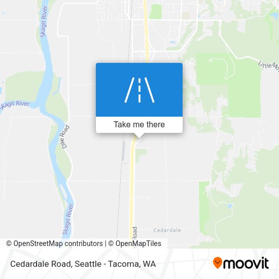Mapa de Cedardale Road