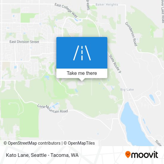Kato Lane map