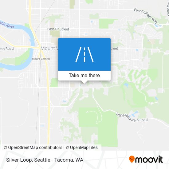 Silver Loop map