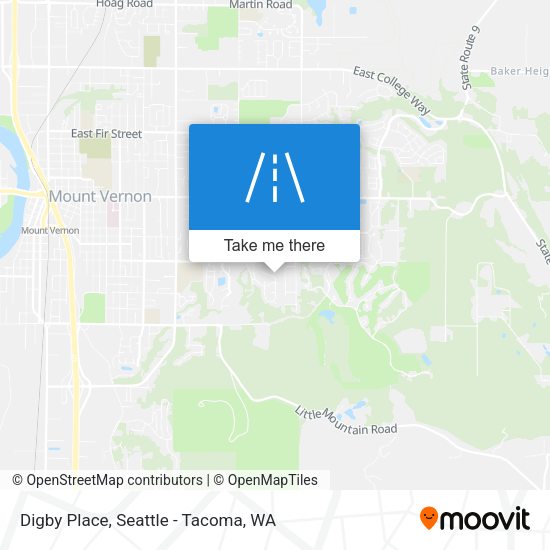 Digby Place map