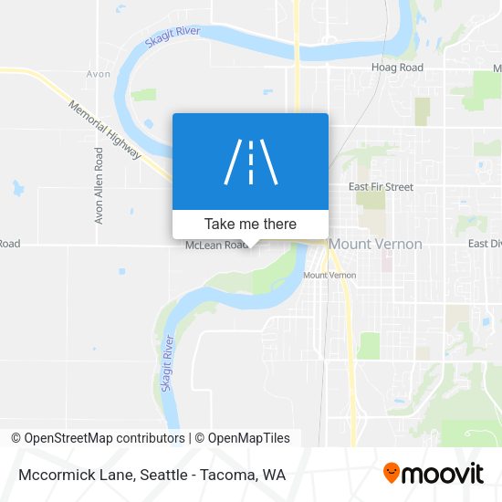 Mapa de Mccormick Lane