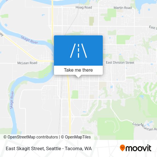 East Skagit Street map