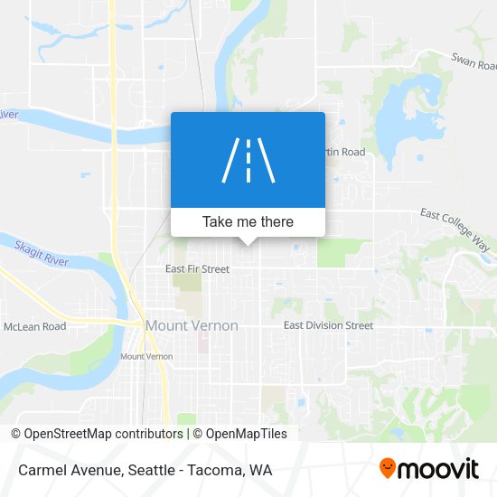 Mapa de Carmel Avenue