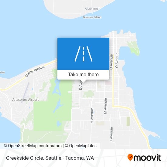 Mapa de Creekside Circle