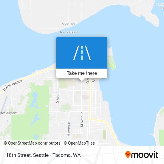 18th Street map
