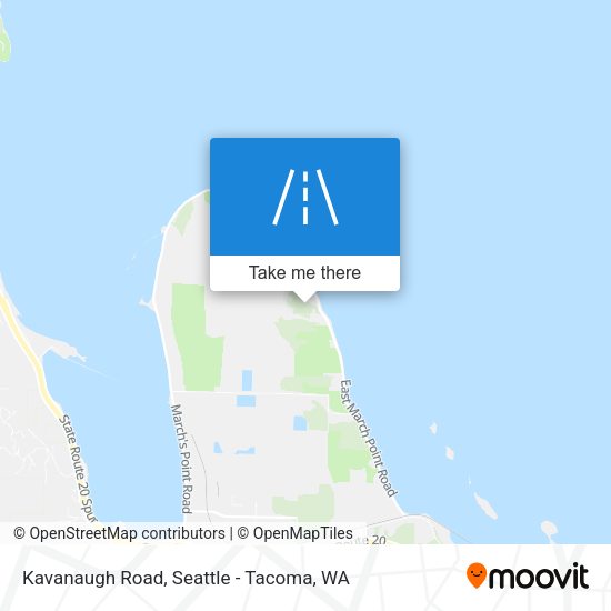 Mapa de Kavanaugh Road