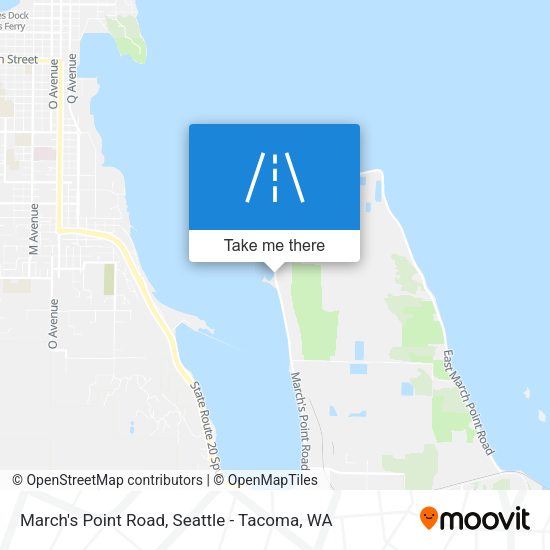 Mapa de March's Point Road