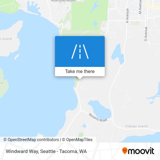 Mapa de Windward Way