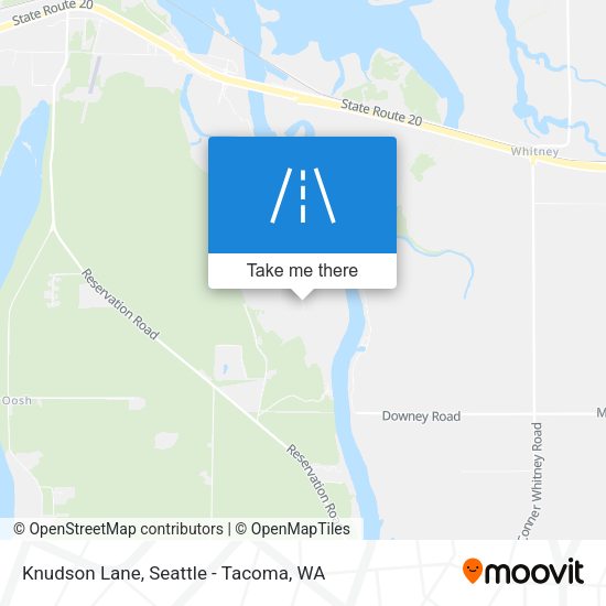 Knudson Lane map
