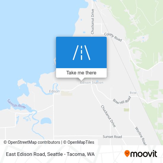 East Edison Road map