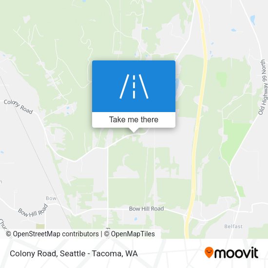 Mapa de Colony Road