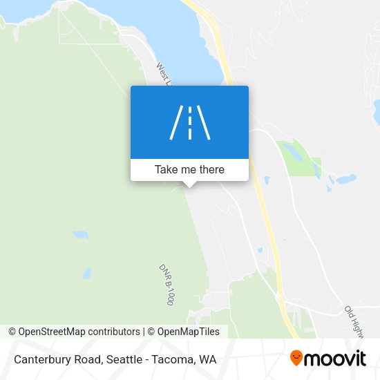 Mapa de Canterbury Road