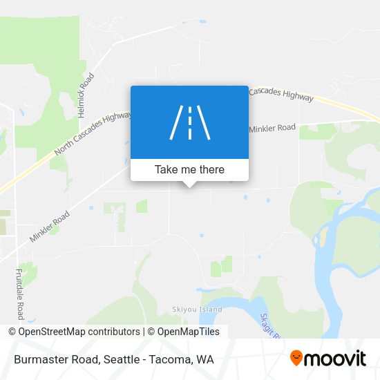 Mapa de Burmaster Road