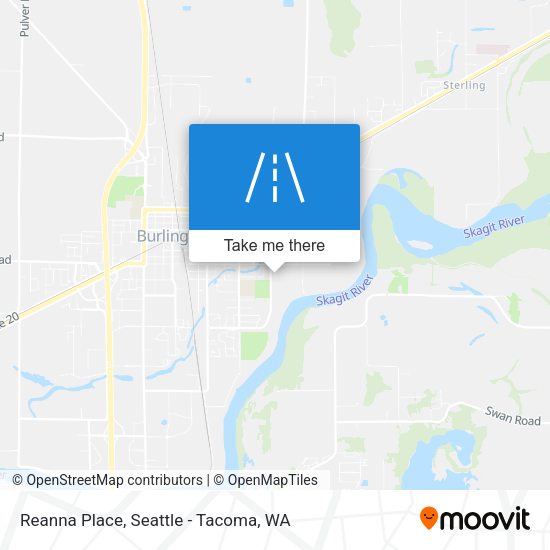 Reanna Place map