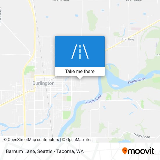 Mapa de Barnum Lane