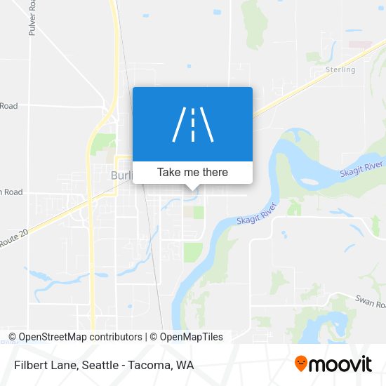 Filbert Lane map