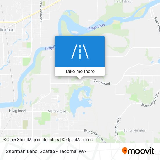 Mapa de Sherman Lane