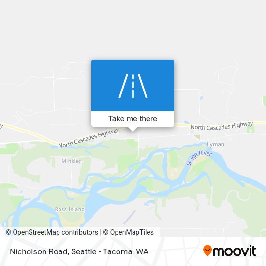 Mapa de Nicholson Road
