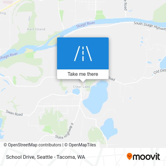 School Drive map