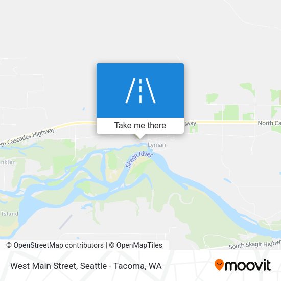 Mapa de West Main Street