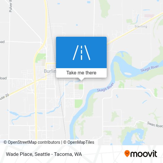 Wade Place map