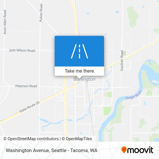 Washington Avenue map
