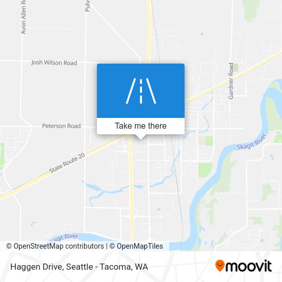 Haggen Drive map