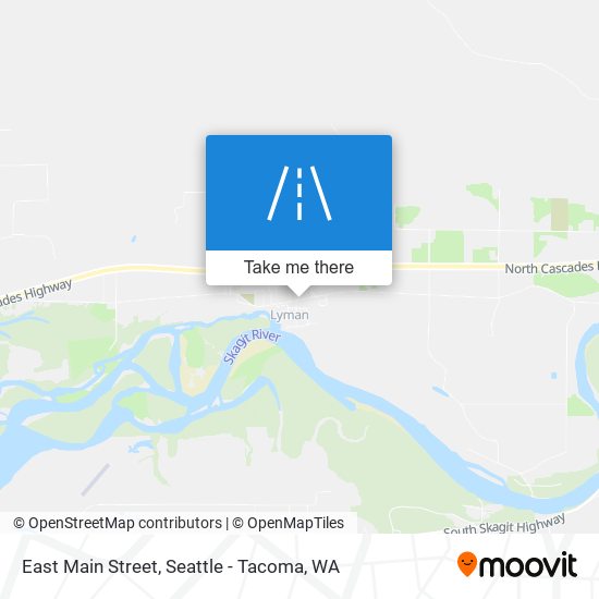 Mapa de East Main Street