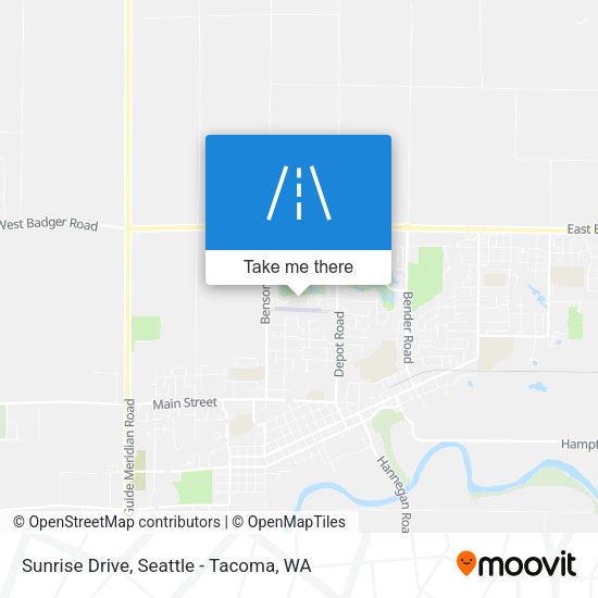 Sunrise Drive map