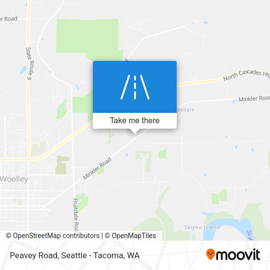 Mapa de Peavey Road