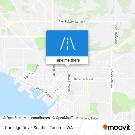 Mapa de Coolidge Drive