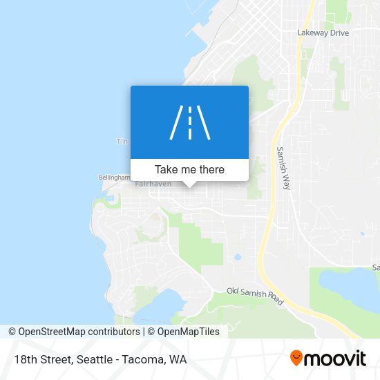 18th Street map