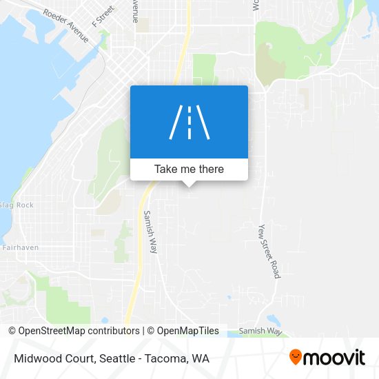 Mapa de Midwood Court