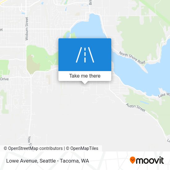 Mapa de Lowe Avenue