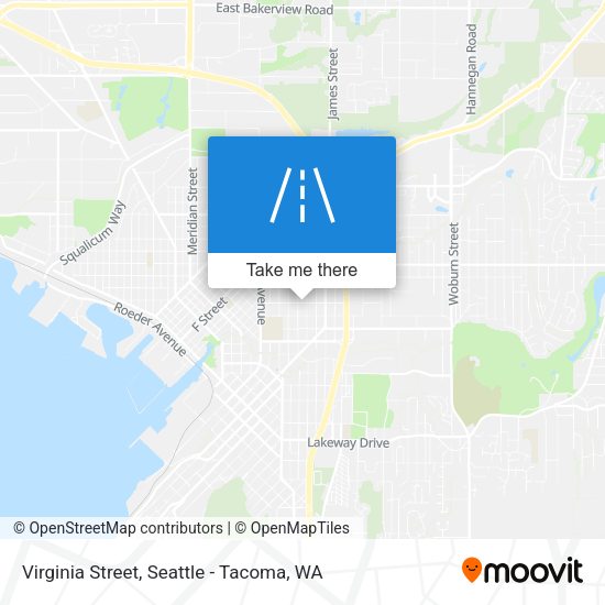 Virginia Street map