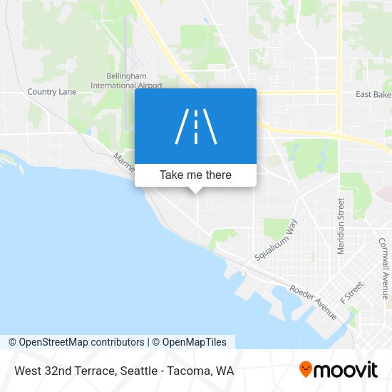 West 32nd Terrace map