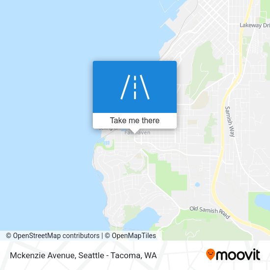 Mckenzie Avenue map