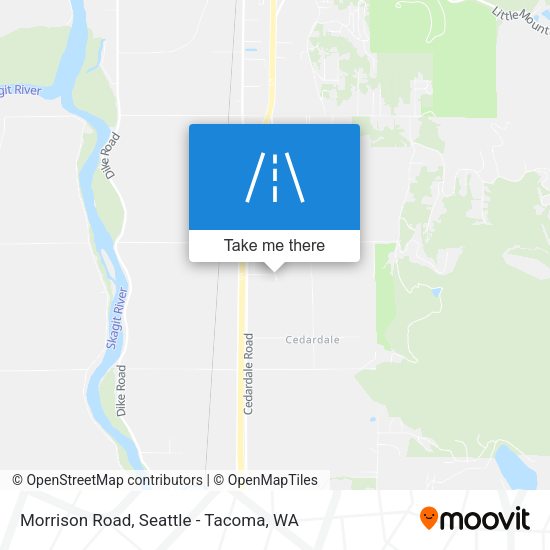 Morrison Road map