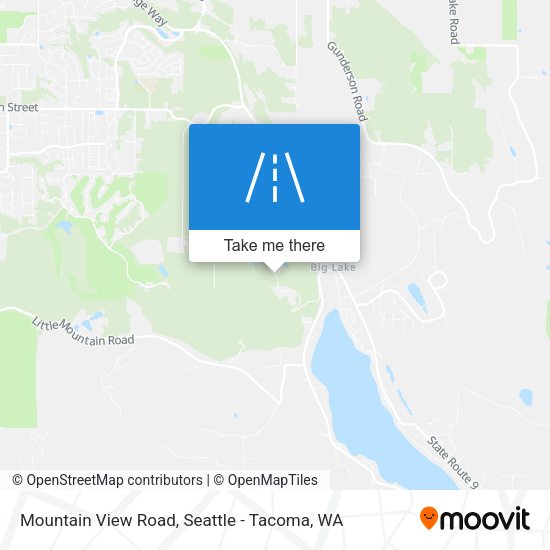 Mountain View Road map