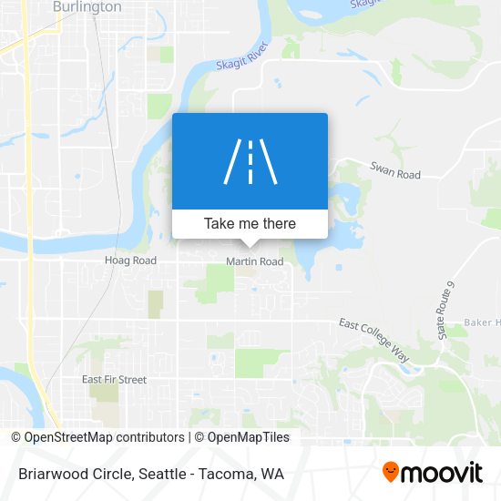 Briarwood Circle map