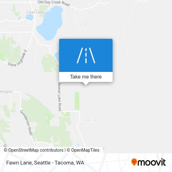 Mapa de Fawn Lane