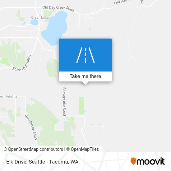 Elk Drive map