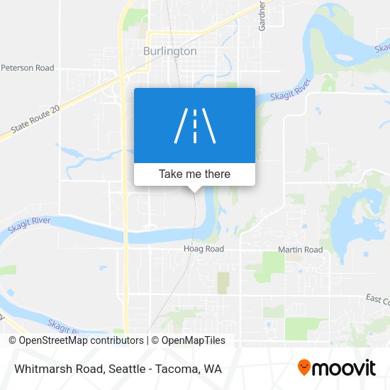 Mapa de Whitmarsh Road