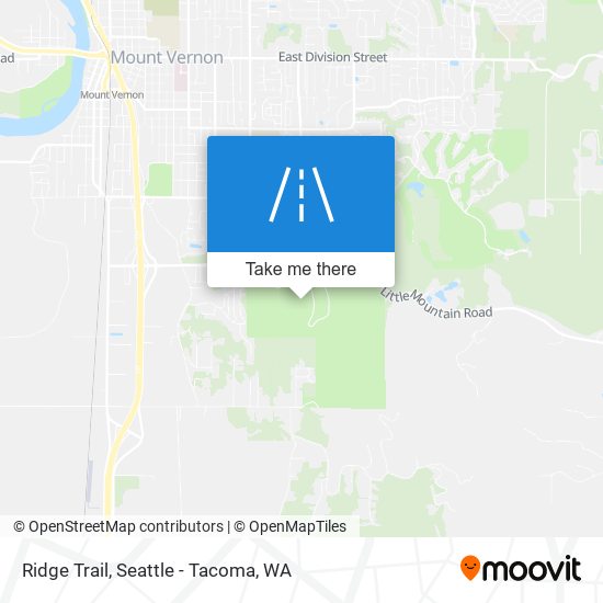 Ridge Trail map