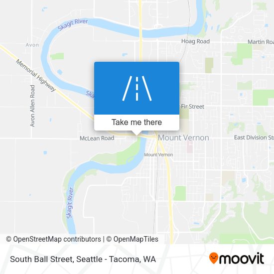 South Ball Street map